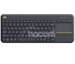 Logitech Wireless Touch Keyboard K400 plus, USB, US 920-007145