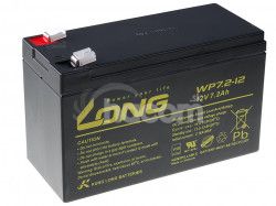 Long batéria 12V 7,2Ah F2 PBLO-12V007,2-F2A