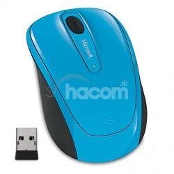 Microsoft Wireless Mobile Mouse 3500, azúrovo modrá GMF-00272