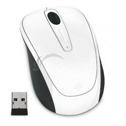 Microsoft Wireless Mobile Mouse 3500, White Gloss GMF-00294