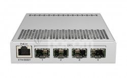 MikroTik Cloud Router Switch CRS305-1G-4S + IN, Dual Boot (SwitchOS, RouterOS) CRS305-1G-4S+IN