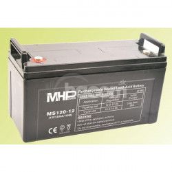 Pb akumultor MHPower VRLA AGM 12V / 120Ah (MS120-12 MS120-12