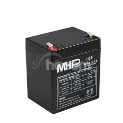 Pb akumulátor MHPower VRLA AGM 12V / 4,5Ah (MS4.5-12 MS4.5-12