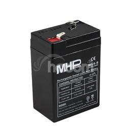 Pb akumulátor MHPower VRLA AGM 6V / 4Ah (MS4-6) MS4-6
