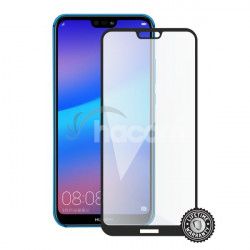 Screenshield HUAWEI P20 Lite Tempered Glass protection (full COVER black) HUA-TG25DBP20LT-D