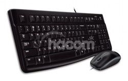 set Logitech Desktop MK120, drtov, USB, CZ / SK 920-002536