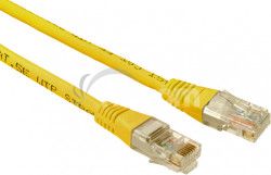 SOLARIX patch kabel CAT5E UTP PVC 0,5m lt C5E-155YE-0,5MB