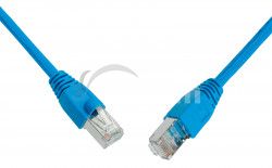 SOLARIX patch kabel CAT6 UTP PVC 1m modr snag-proof C6-114BU-1MB