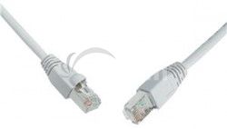 SOLARIX patch kabel CAT6 UTP PVC 1m siv snag-proof C6-114GY-1MB
