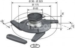 Stropn driak na projektor Vogel's EPC 6545 EPC 6545