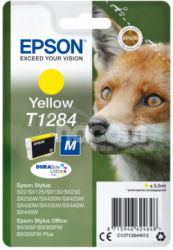 Yellow Ink Cartridge (T1284) C13T12844012