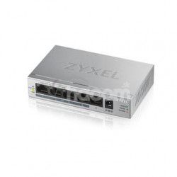 Zyxel GS1005-HP, 5 Port Gigabit PoE + Unmanaged desktop Switch, 4 x PoE, 60 Watt GS1005HP-EU0101F