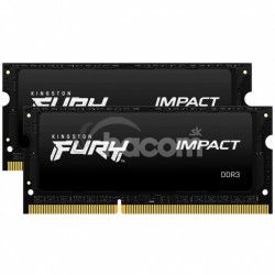 SO-DIMM 16GB DDR3L-1866MHz CL11 1.35V Kingston FURY Impact, 2x8GB KF318LS11IBK2/16