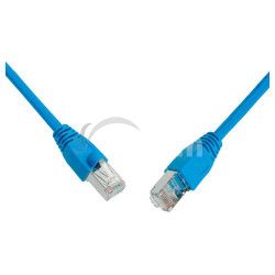 SOLARIX patch kabel CAT5E SFTP PVC 0,5m modr C5E-315BU-0,5MB