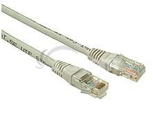 SOLARIX patch kabel CAT5E UTP PVC 0,5m siv non-snag proof C5E-155GY-0,5MB