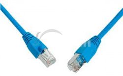 SOLARIX patch kabel CAT6 SFTP PVC 0,5m modr snag-proof C6-315BU-0,5MB