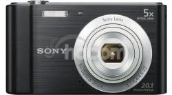 Sony Cyber-Shot DSC-W800 čierny, 20,1 M, 5xOZ, 720p DSCW800B.CE3