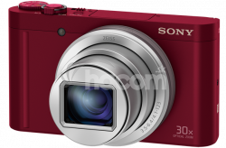Sony DSC-WX500 červená, 18,2 Mpix, 30xOZ, full HD, WiFi DSCWX500R.CE3