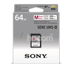 SONY SD karta SF64M, 64GB, class 10, a 260MB/s, pre 4K SF64M