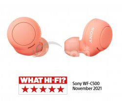 Sony True Wireless WF-C500, oranovo-erven WFC500D.CE7