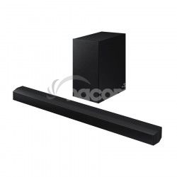 Soundbar SAMSUNG, 2.1 ch, 300 W, bezdrôtový subwoofer, USB, Bluetooth, Dolby Digital 2.0ch, čierna HW-B450