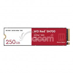 SSD 250GB WD Red SN700 NVMe M.2 PCIe Gen3 2280 WDS250G1R0C