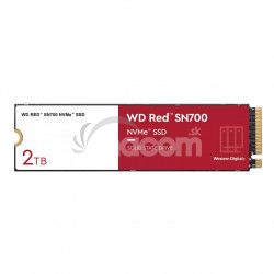 SSD 2TB WD Red SN700 NVMe M.2 PCIe Gen3 2280 WDS200T1R0C