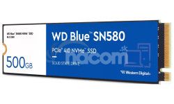 SSD 500 GB WD Blue SN580 NVMe M.2 PCIe Gen4 2280 WDS500G3B0E