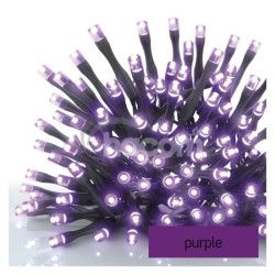 Standard LED spojovacia vianon reaz, 10 m, vonkajia aj vntorn, fialov D1AF01