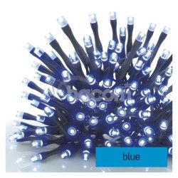 Standard LED spojovacia vianon reaz, 10 m, vonkajia aj vntorn, modr D1AB01