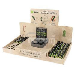 Stojan GP ReCyko Standard / 1nabjaka GP + dok / 16AA + 16AAA / 1USB-A adaptr Y11372