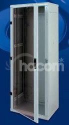 Stojanov rozvad 18U () 600x (h) 600, sklenen dvere RMA-18-A66-CAX-A1