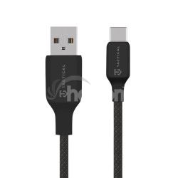 Tactical Stitch Thread Cable USB-A/USB-C 2m Black 8596311283383