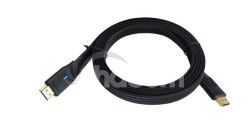 TB HDMI k�bel 2v1 flat, �ierny, 2m AKTBXVH21FLAT20