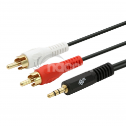 TB Touch Cable 3,5mm Mini Jack -2x RCA M / M 2,5m AKTBXAJ2RCA250B