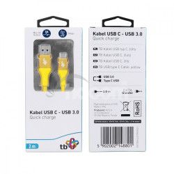 TB USB 3.0/USB-C 2m premium 3A lt AKTBXKU3CPREM2Y
