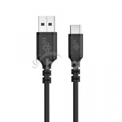 TB USB A - USB C k�bel 50 cm silicone black AKTBXKUCMISI05B