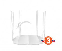 Tenda AC5 WiFi AC Router 1200Mb / s, VPN server / klient, WISP, Universal Repeater, 4x6dBi antny AC5