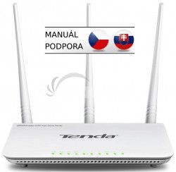 Tenda F3 (F303) WiFi N Router 802.11 b / g / n, 300 Mbps, WISP, Universal Repeater, 3x 5 dBi antény F3