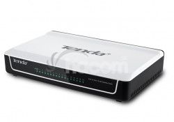 Tenda S16 - 16x 10/100 Mbps Fast Ethernet Switch, Fanless-bez ventiltorov, Desktop S16