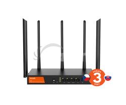 Tenda W30E WiFi Hotspot AX3000 Gigabit Router, 1x GWAN, 2x GWAN/LAN, 1x GLAN, VPN, Captive portal W30E