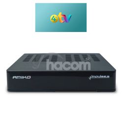 Terestri�lny prij�ma� DVB-T/T2 Amiko Impulse 3 H.265 k slu�be 4KA TV