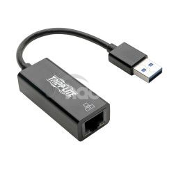 Tripplite Adaptr USB 3.0 / Gigabit Ethernet NIC, 10/100/1000Mb/s, ierna U336-000-R