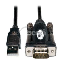 Tripplite Adaptr USB-A/RS232 (DB9) (Samec/Samec), kbel 1.52m U209-000-R