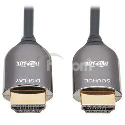 Tripplite Kbel optick aktvny (AOC) Plenum-Rated HDMI, 8K UHD 60Hz, HDR, Samec/Samec, ierna, 15m P568F-15M-8K6