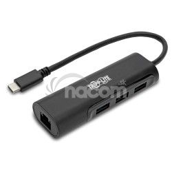 Tripplite Rozboova USB-C/3x USB-A+Gbe, USB 3.0, ierna U460-003-3A1GB