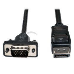 Tripplite Video kbel DisplayPort 1.2 s aretciou / VGA (Samec/Samec), 1.8m P581-006-VGA-V2