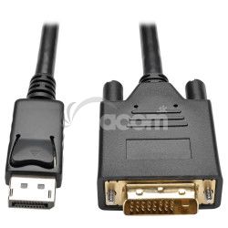 Tripplite Video kbel DisplayPort s aretciou / DVI Dual Link (Samec/Samec), 1.8m P581-006-V2