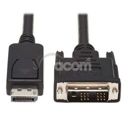 Tripplite Video kbel DisplayPort s aretciou / DVI Single Link (Samec/Samec), 1.8m P581-006