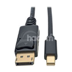 Tripplite Video kbel Mini DisplayPort / DisplayPort (Samec/Samec), 4K 60Hz, ierna, 1.8m P583-006-BK